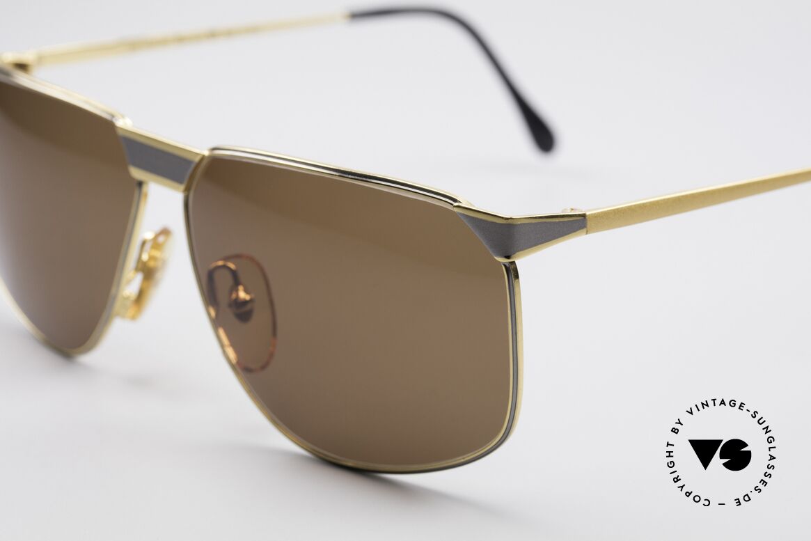 Casanova NM7 24KT Gold Plated Shades, unworn (like all our valuable old 80's sunglasses), Made for Men and Women
