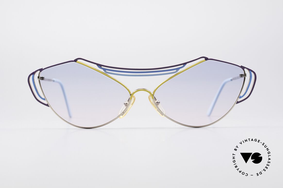 Casanova LC9 80's Art Sunglasses, glamorous CASANOVA sunglasses from around 1985, Made for Women