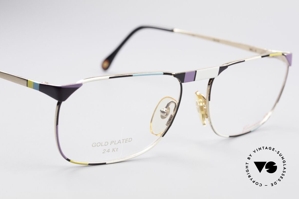 Casanova MC3 24KT Gold Plated Glasses, NO RETRO glasses, but a precious vintage original, Made for Men and Women