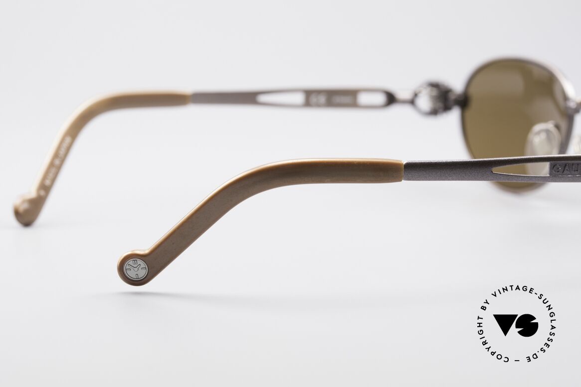 Jean Paul Gaultier 56-8102 Oval Steampunk Sunglasses, Size: medium, Made for Men and Women
