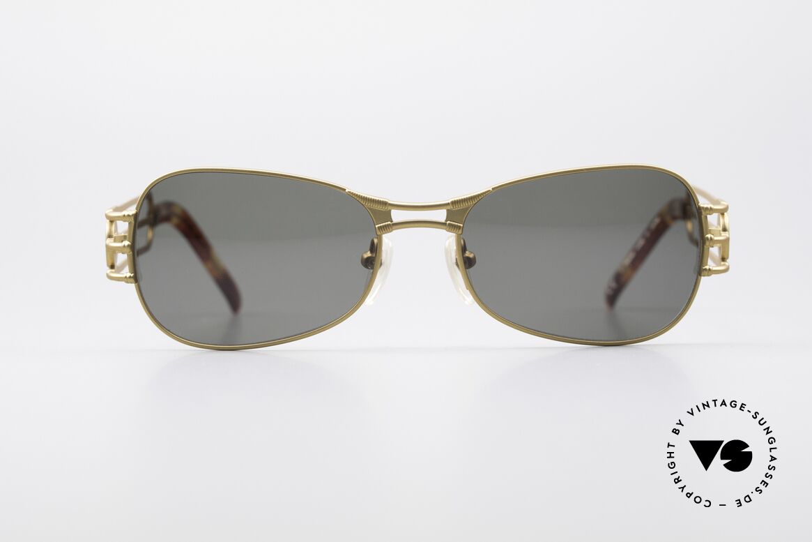 Jean Paul Gaultier 58-5107 No Retro 90's Sunglasses, expressive vintage 90's sunglasses by GAULTIER, Made for Men and Women