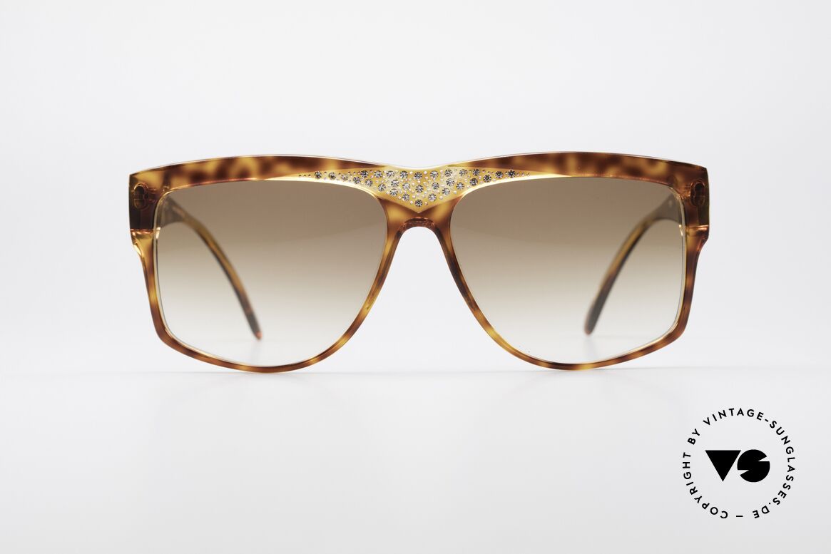 Zagato 5024 Ladies XXL 70's Sunglasses, glittering Zagato designer sunglasses from the 1970's, Made for Women