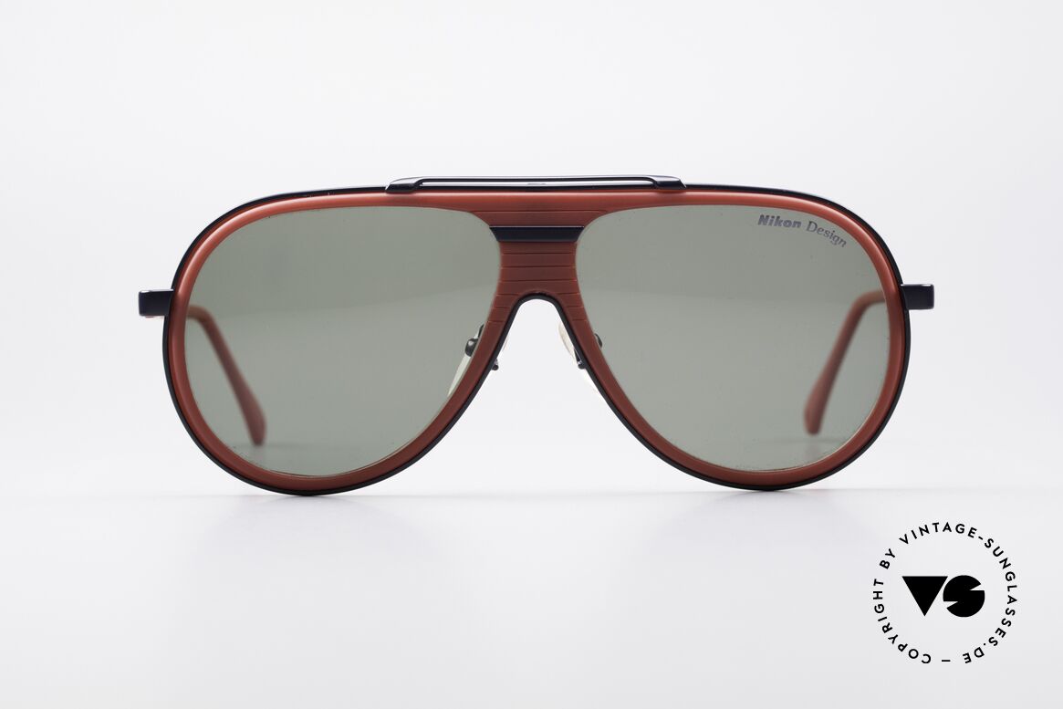 Nikon NK4800 Rare 80's Premium Shades, 80's vintage designer sunglasses by Nikon (Japan), Made for Men