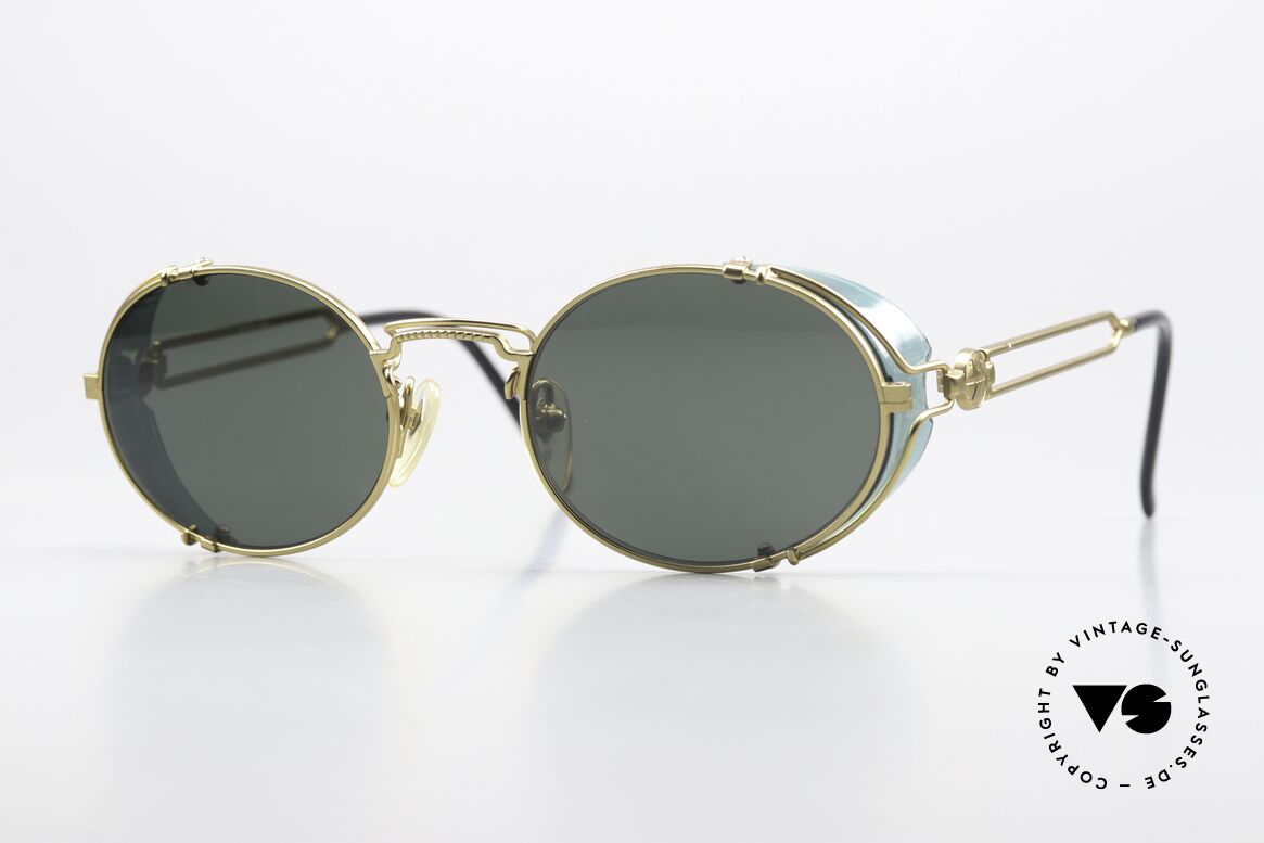 Jean Paul Gaultier 58-6105 Terminator Steampunk Shades, JPG 'Steampunk sunglasses' similar to the Matsuda 2809, Made for Men and Women