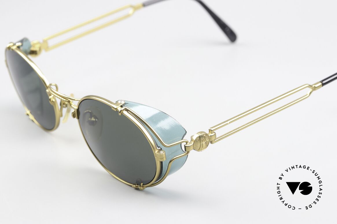 Jean Paul Gaultier 58-6105 Terminator Steampunk Shades, e.g. Sarah Connor wore Matsuda shades in Terminator 2, Made for Men and Women