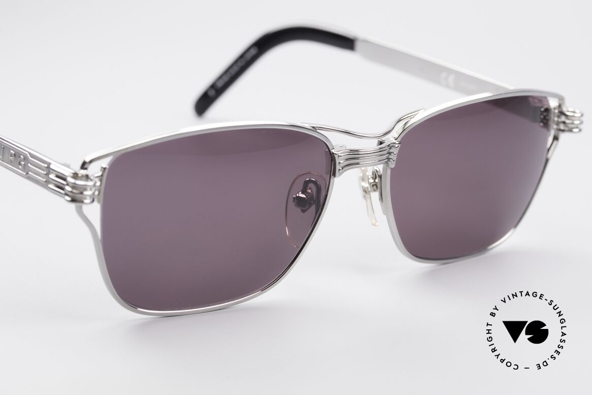 Jean Paul Gaultier 56-4173 Striking Square Sunglasses, unworn (like all our rare old 90's designer shades), Made for Men