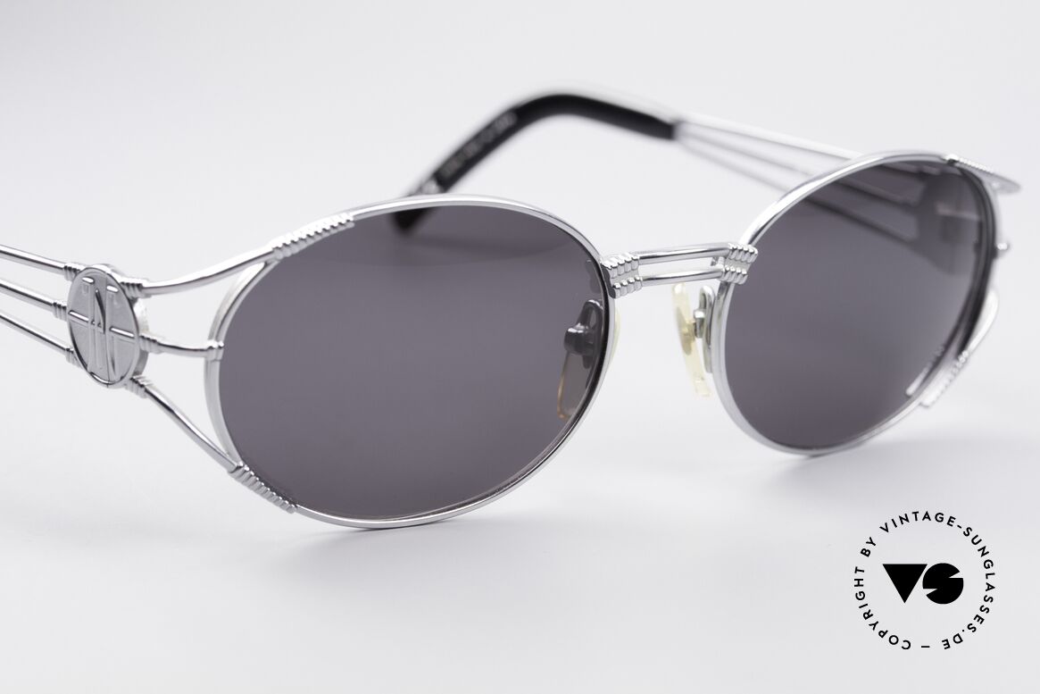 Jean Paul Gaultier 58-5106 Oval JPG Steampunk Shades, NO RETRO sunglasses, but a 20 years old original, Made for Men and Women