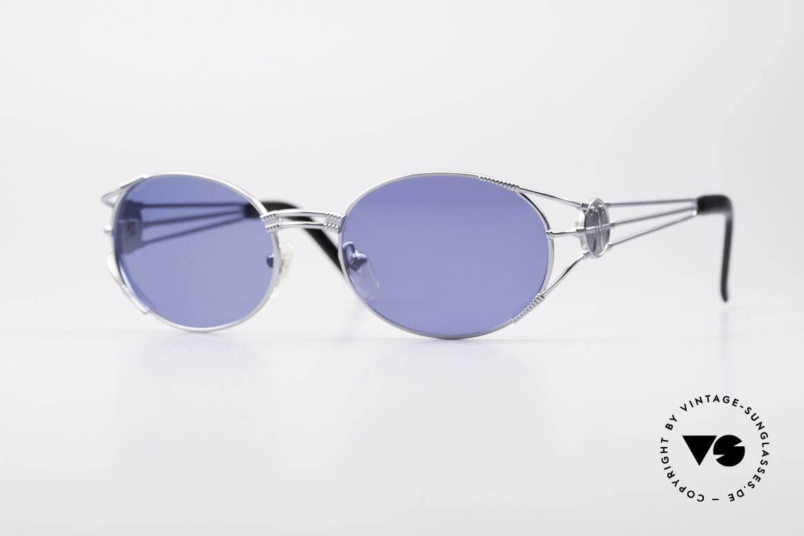 Jean Paul Gaultier 58-5106 JPG Oval Steampunk Shades, valuable and creative Jean Paul Gaultier design, Made for Men and Women