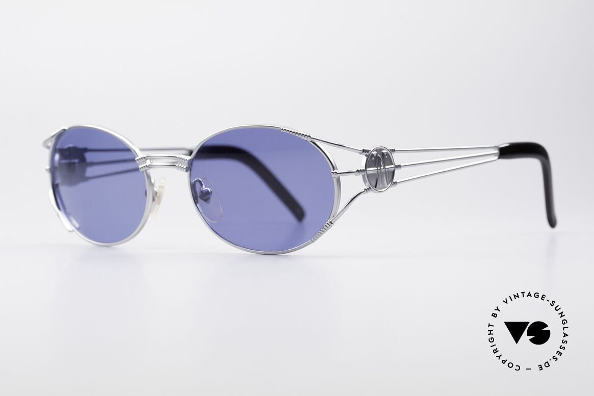 Jean Paul Gaultier 58-5106 Rare Oval Steampunk Shades, often called as "Steampunk Shades" in these days, Made for Men and Women