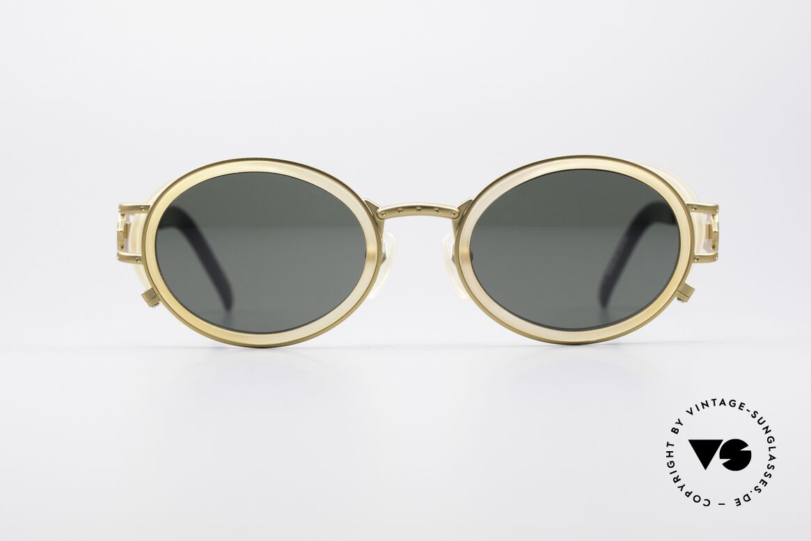 Jean Paul Gaultier 58-6202 Side Shields Sunglasses, outstanding designer shades by Jean Paul GAULTIER, Made for Men and Women