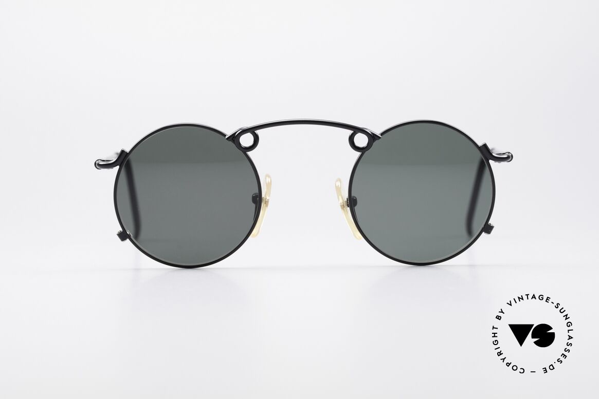 Jean Paul Gaultier 56-1178 Artful Panto Sunglasses, fine frame with striking bridge, full of verve, vertu!, Made for Men and Women
