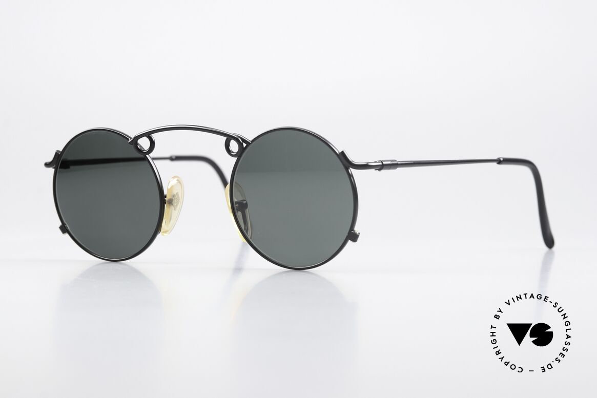 Jean Paul Gaultier 56-1178 Artful Sunglasses Panto, fine frame with striking bridge, full of verve, vertu!, Made for Men and Women