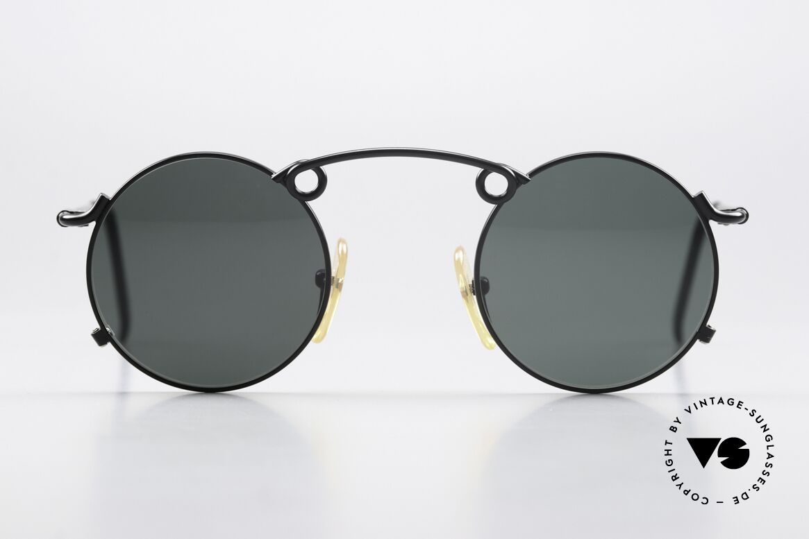 Jean Paul Gaultier 56-1178 Artful Sunglasses Panto, artful 'panto style' sunglasses by Gaultier from 1995, Made for Men and Women