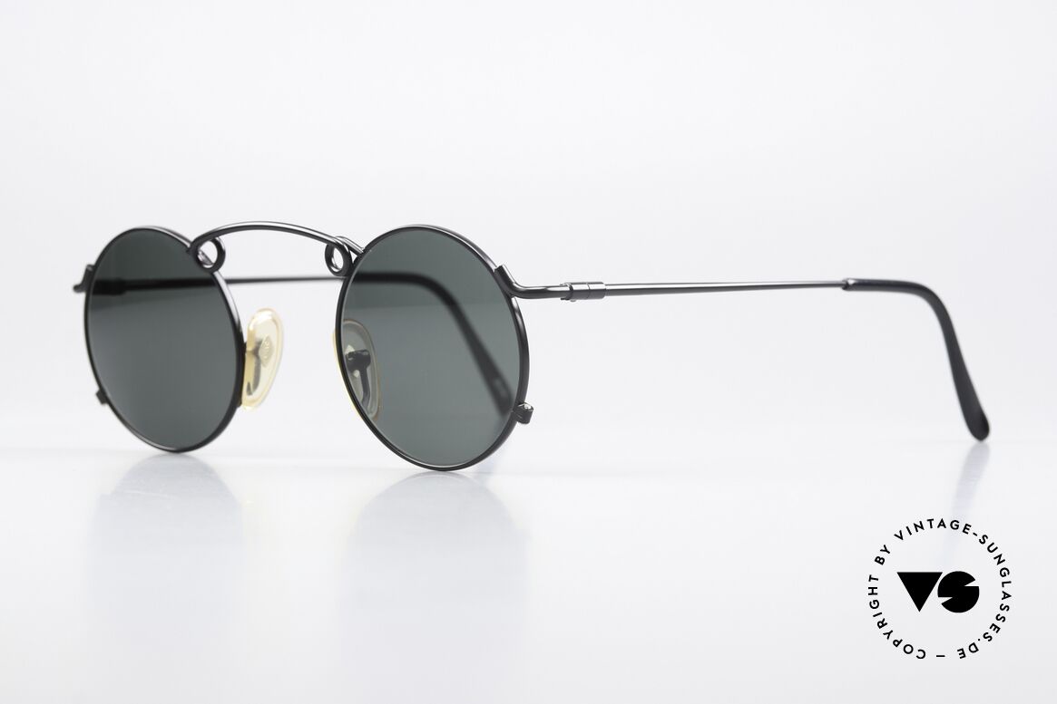 Jean Paul Gaultier 56-1178 Artful Sunglasses Panto, top-notch craftsmanship (built to last); black color, Made for Men and Women