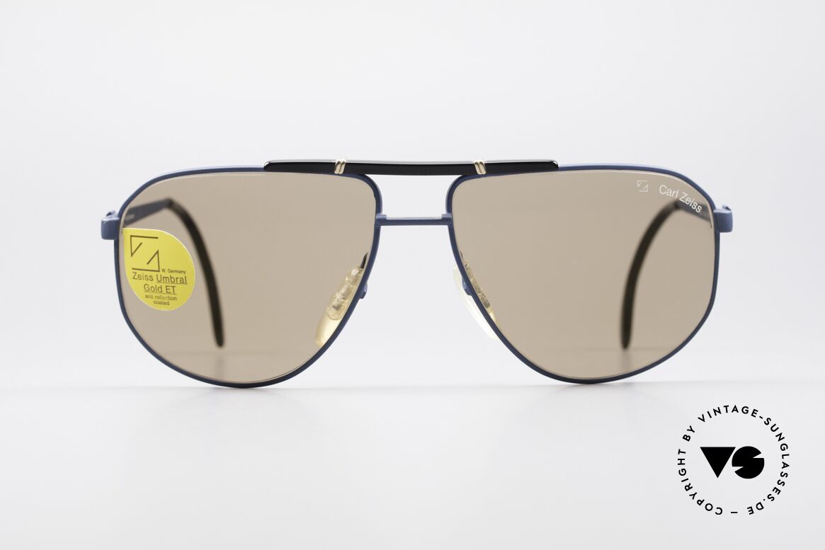 Zeiss 9292 Umbral Gold Quality Lenses, outstanding Zeiss vintage sunglassses from the 80's, Made for Men