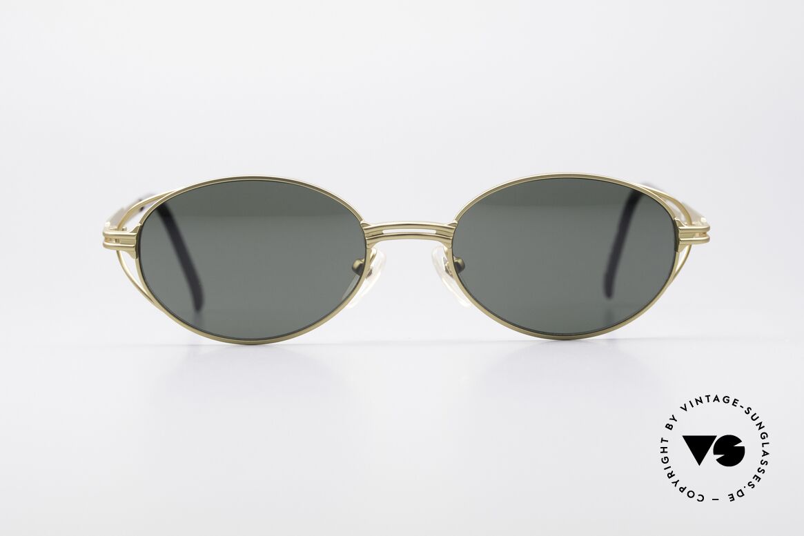 Jean Paul Gaultier 58-6106 Oval Designer Sunglasses, oval 90's designer sunglasses by Jean Paul GAULTIER, Made for Men and Women