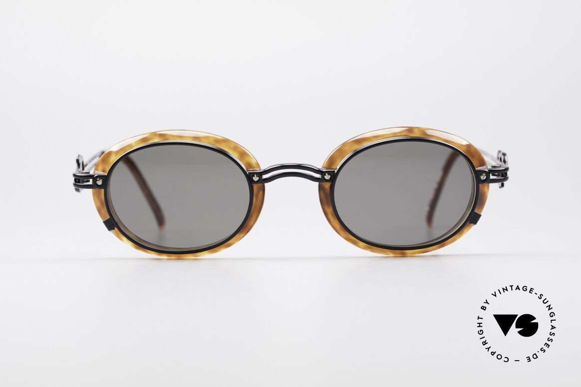 Jean Paul Gaultier 58-5201 Rare 90's Steampunk Shades, fantastic Jean Paul GAULTIER vintage sunglasses, Made for Men and Women