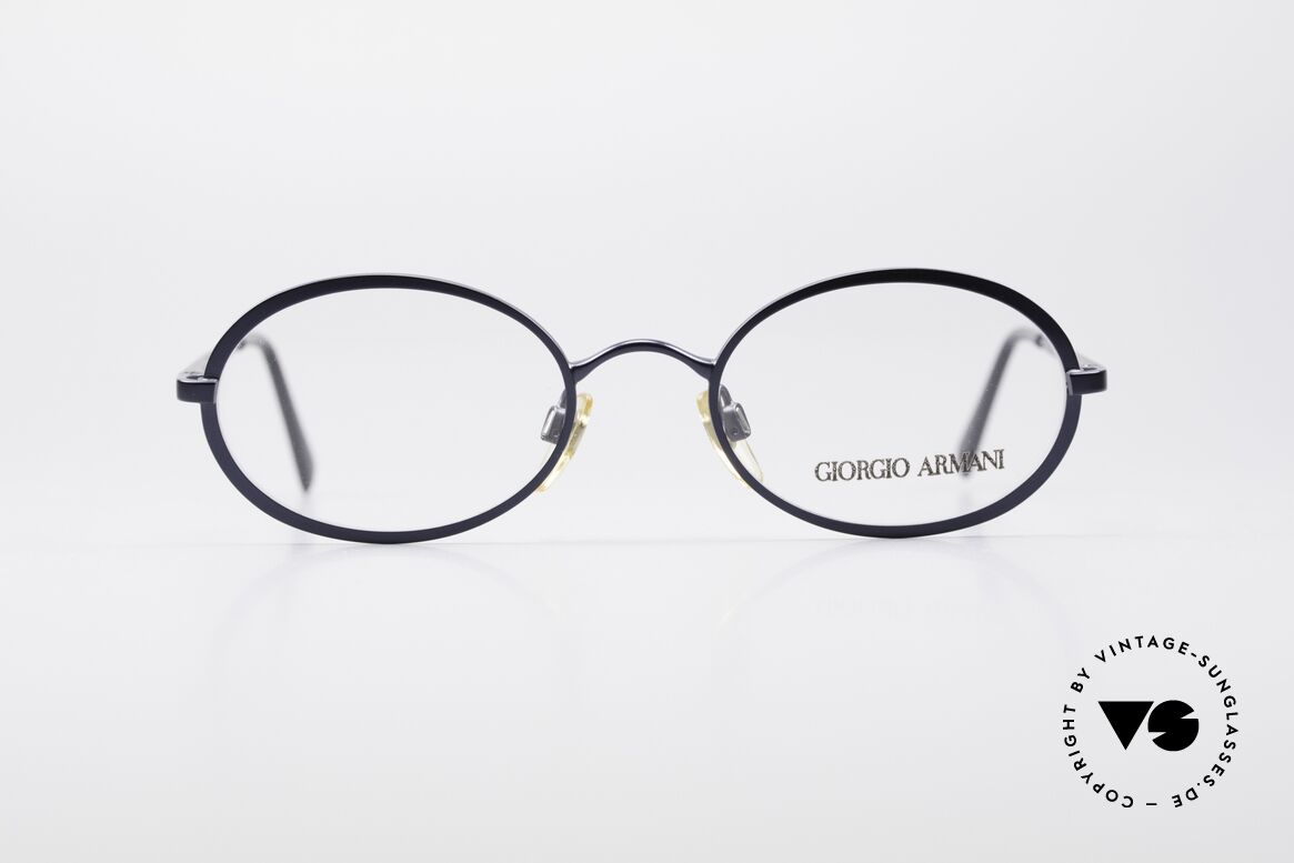 Giorgio Armani 277 90's Oval Vintage Eyeglasses, oval designer eyeglass-frame by GIORGIO ARMANI, Made for Men and Women