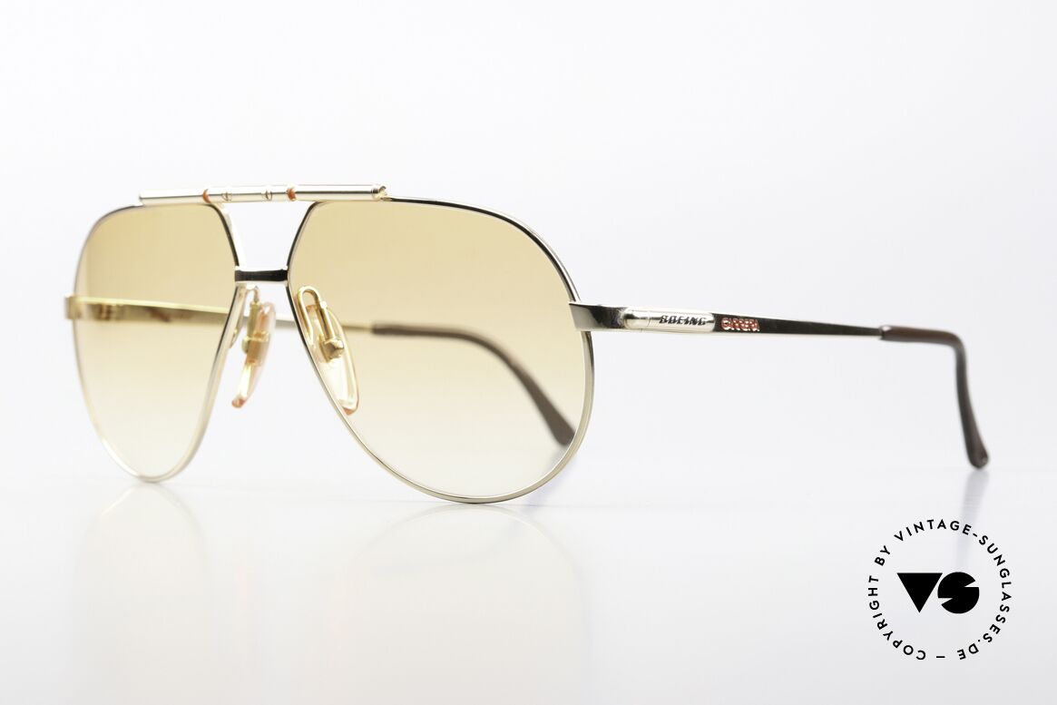 Boeing 5732 High Tech 80's Pilots Shades, hybrid between functionality, quality and lifestyle, Made for Men and Women
