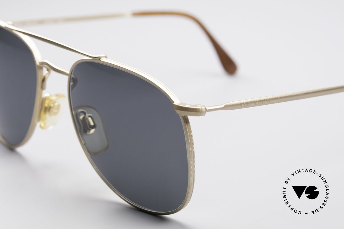 Giorgio Armani 149 Small 90'S Aviator Sunglasses, 122mm width = SMALL size (suitable for women), Made for Men and Women