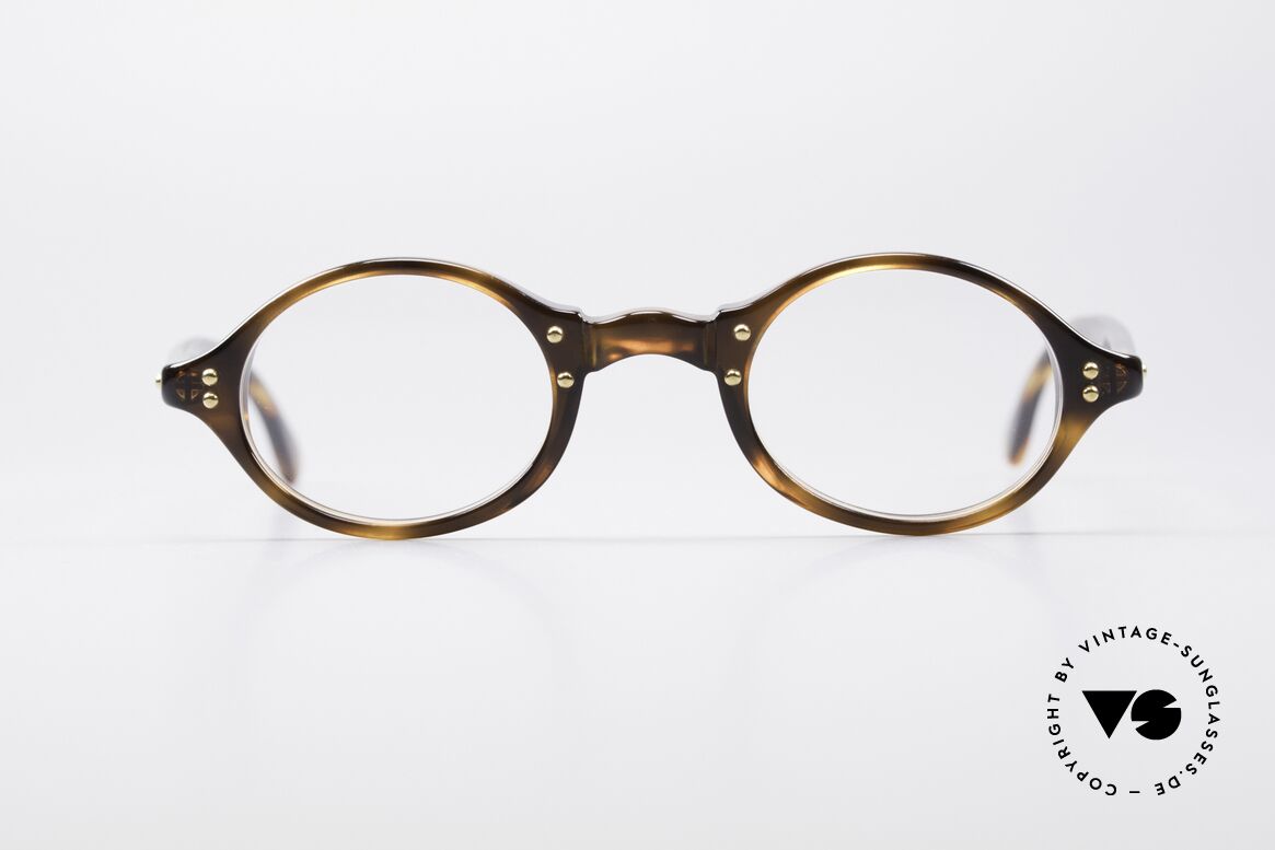 Giorgio Armani 342 Small Oval 90's Eyeglasses, vintage designer eyeglass-frame by Giorgio Armani, Made for Men and Women