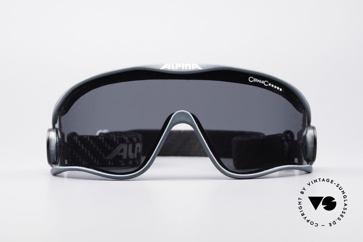 Alpina S3 Ceramic 90's Celebrity Sunglasses, rare ALPINA S3 CERAMIC vintage sports sunglasses, Made for Men and Women