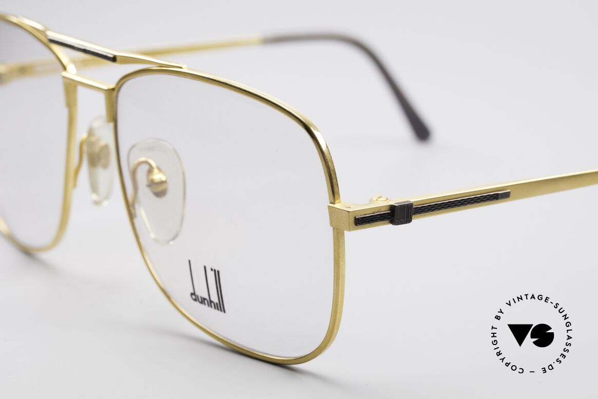 Dunhill 6038 Gold-Plated Titanium Frame, (today, designer frames are made for less than 5 USD), Made for Men