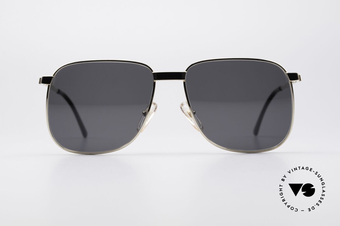 Dunhill 6099 Chinese Lacquer 14KGF Frame, noble and very rare Dunhill sunglasses from 1990, Made for Men