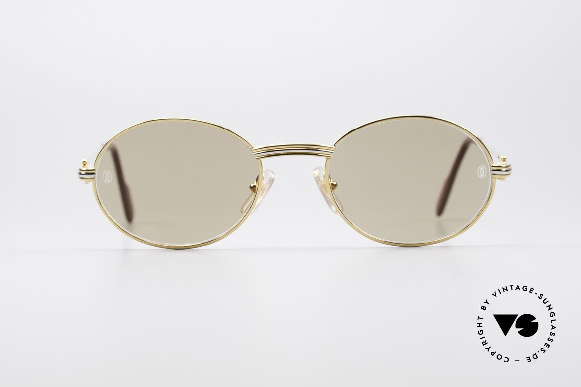 Cartier Saint Honore Oval Luxury Sunglasses, oval vintage CARTIER sunglasses from app. 1998/99, Made for Men and Women