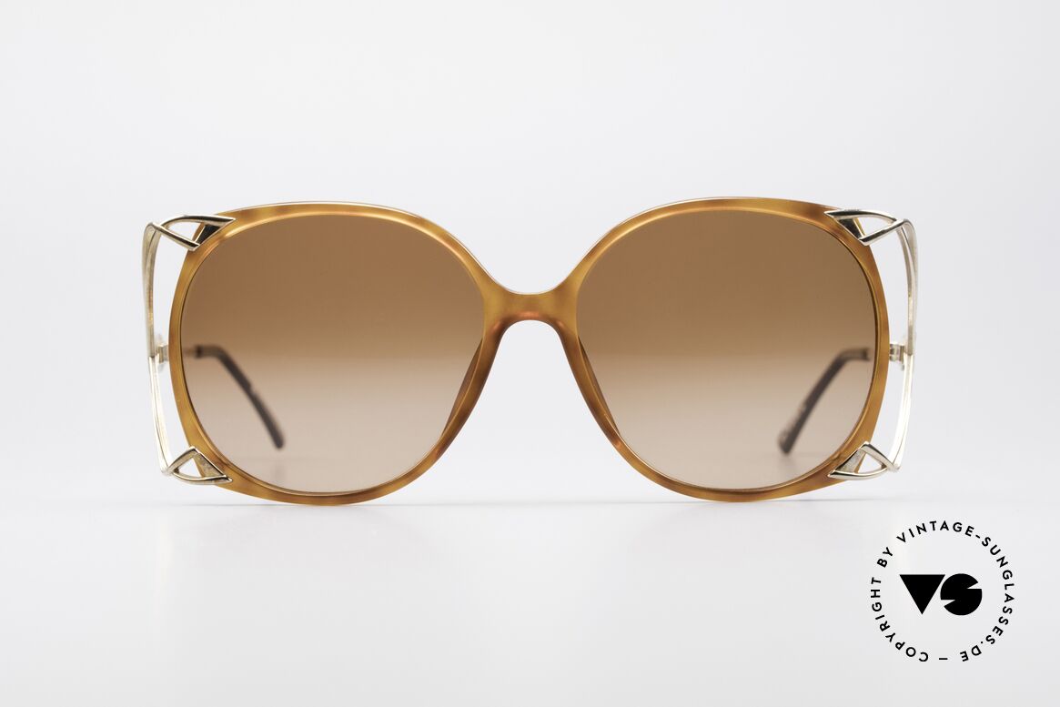 Christian Dior 2616 80's Ladies Sunglasses XXL, flashy DIOR oversized sunglasses of the early 80's, Made for Women