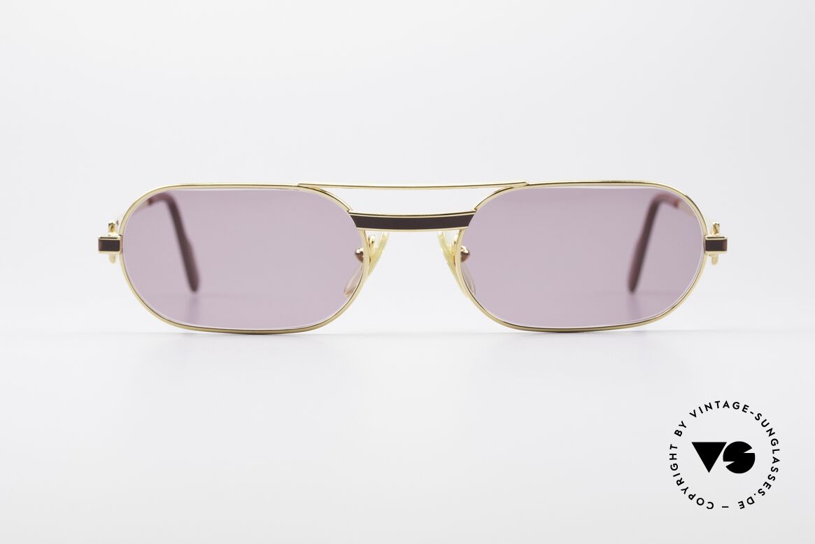 Cartier MUST Laque - M Luxury Sunglasses, MUST: the first model of the Lunettes Collection '83, Made for Men and Women Cartier MUST Laque - M Luxury Sunglasses, MUST: the first model of the Lunettes Collection '83, Made for Men and Women