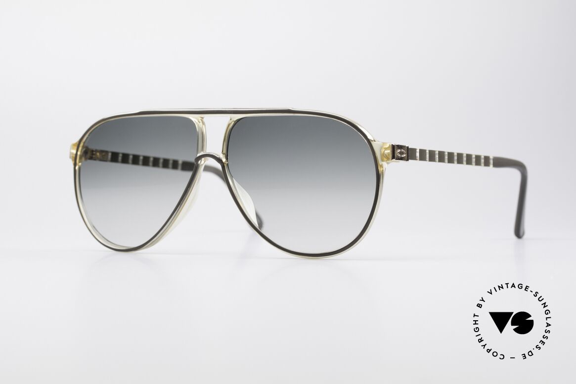 Christian Dior 2469 80's Monsieur Sunglasses, masculine cool design by Christian Dior from 1988, Made for Men