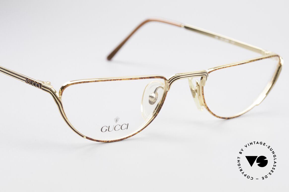 Gucci 2203 Vintage Reading Glasses 80's, unworn (like all our vintage GUCCI eyeglasses), Made for Men and Women