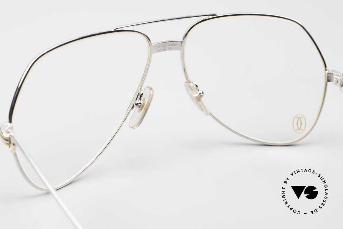 Cartier Vendome LC - L Platinum Finish Frame Luxury, rare & expensive edition with platinum finish; LUXURY!, Made for Men