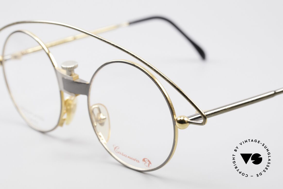 Casanova MTC 3 Vintage Art Frame 90's, 24kt gold-plated frame (combination of luxury & art), Made for Men and Women
