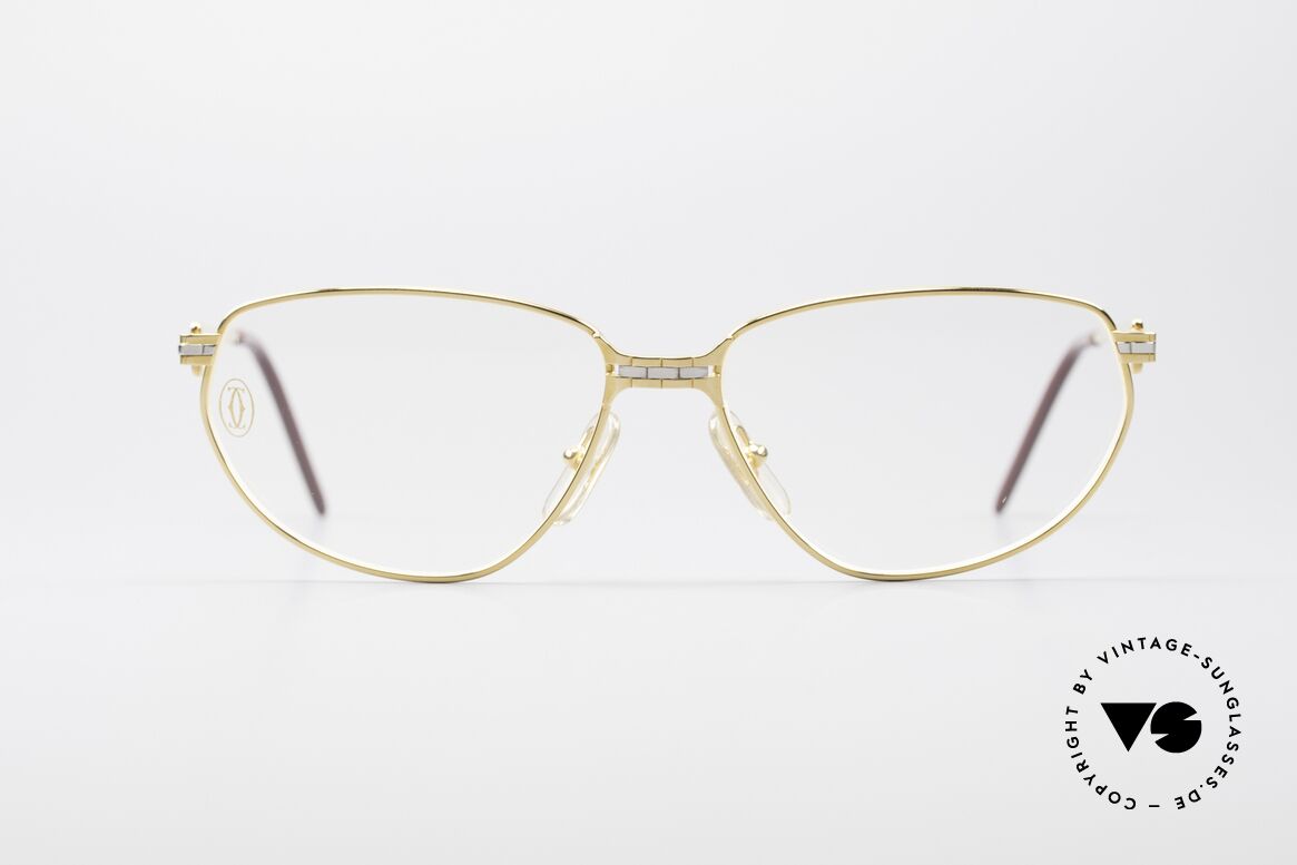 Cartier Panthere Windsor - M 90's Luxury Frame, vintage Cartier Panthère Windsor luxury eyeglass-frame, Made for Women