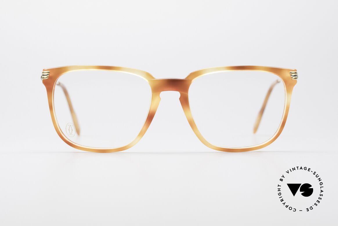 Cartier Reflet 90's Luxury Eyeglasses, distinctive Cartier luxury eyeglasses, size 54°18, 135, Made for Men and Women