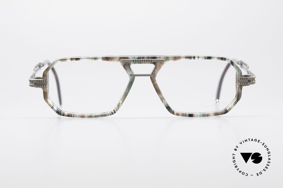 Cazal 651 90's True Vintage Eyeglasses, multi-angular Cazal glasses (interesting frame pattern), Made for Men
