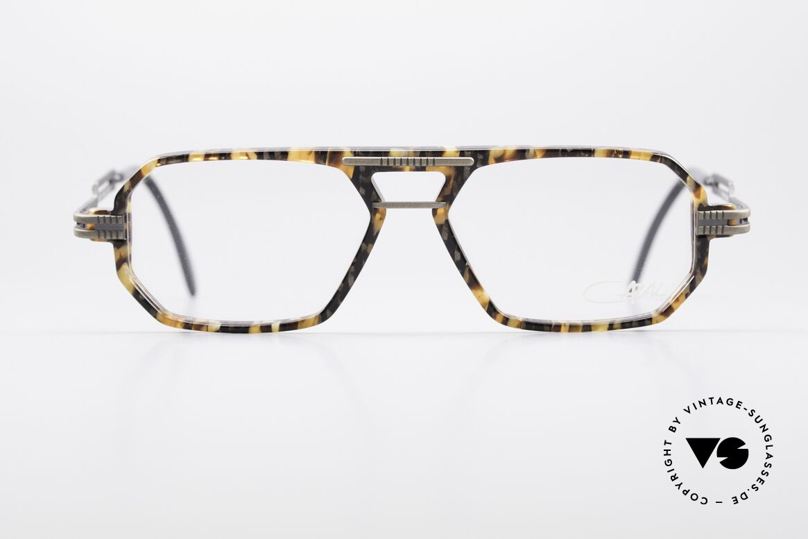 Cazal 651 Rare 90's Vintage Eyeglasses, multi-angular Cazal glasses (interesting frame pattern), Made for Men