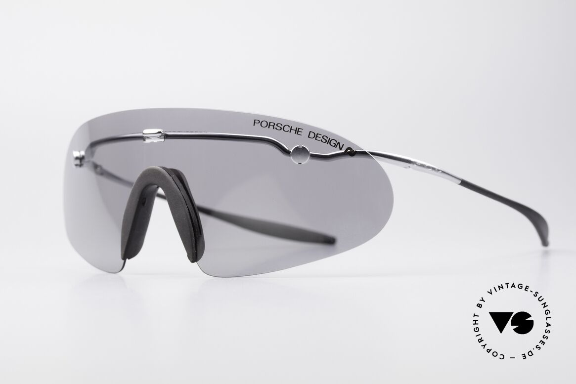 Porsche 5692 F09 Flat Designer Shades, ingenious flat & compact, when folded (fits every pocket), Made for Men