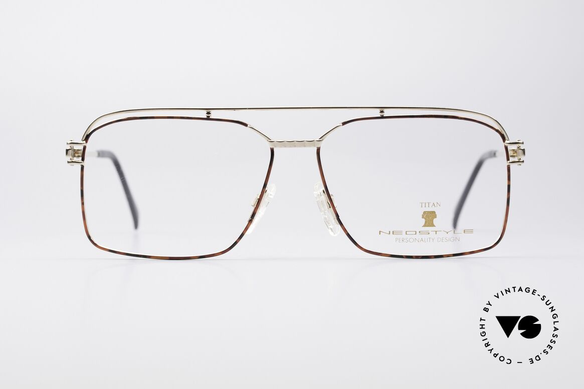 Neostyle Dynasty 424 - XL 80's Titanium Men's Frame, top-notch craftsmanship (pure Titanium frame), Made for Men
