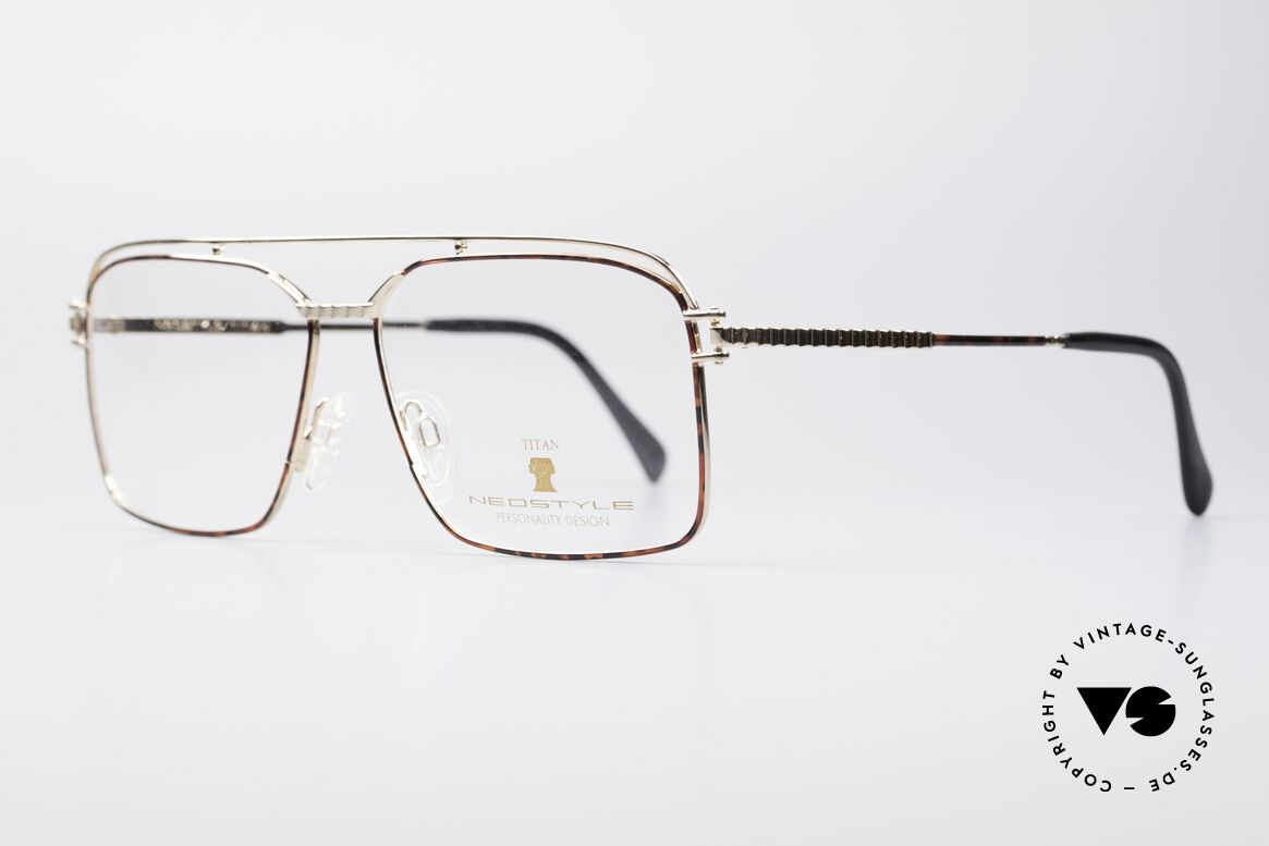 Neostyle Dynasty 424 - XL 80's Titanium Men's Frame, comes with original case and cloth by Neostyle, Made for Men