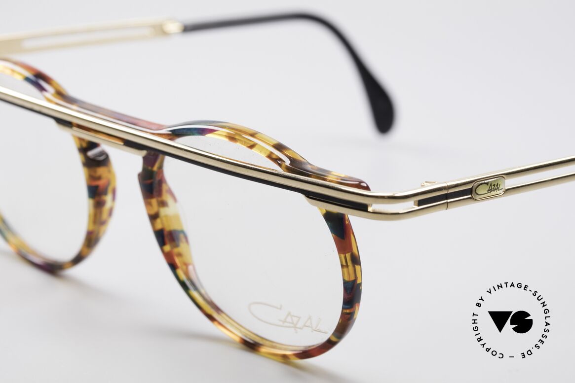 Cazal 648 Old Original In Large Size, a true 90's masterpiece - just precious and distinctive, Made for Men and Women