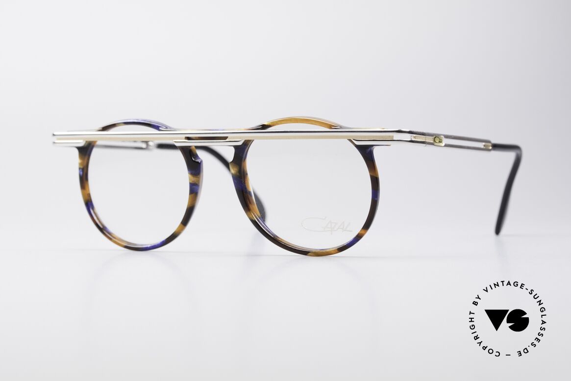 Cazal 648 Vintage Round 90's Eyeglasses, extraordinary CAZAL vintage eyeglasses from 1990, Made for Men and Women