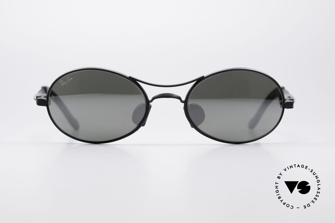 Ray Ban Orbs 9 Base Oval Silver Mirror B&L USA Shades, futuristic sports designer sunglasses by Ray Ban; B&L, Made for Men