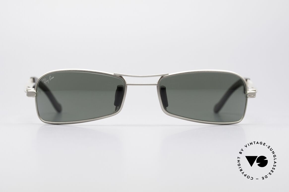 Ray Ban Orbs 9 Base Square G15 Green B&L USA Shades, futuristic sports designer sunglasses by Ray Ban; B&L, Made for Men