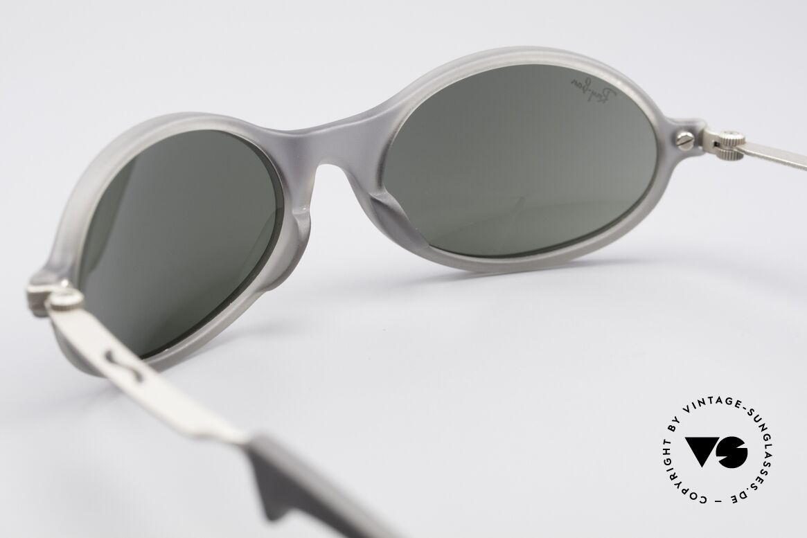 Ray Ban Orbs Oval Combo Silver Mirror B&L USA Shades, with silver-mirrored Bausch&Lomb B&L mineral lenses, Made for Men