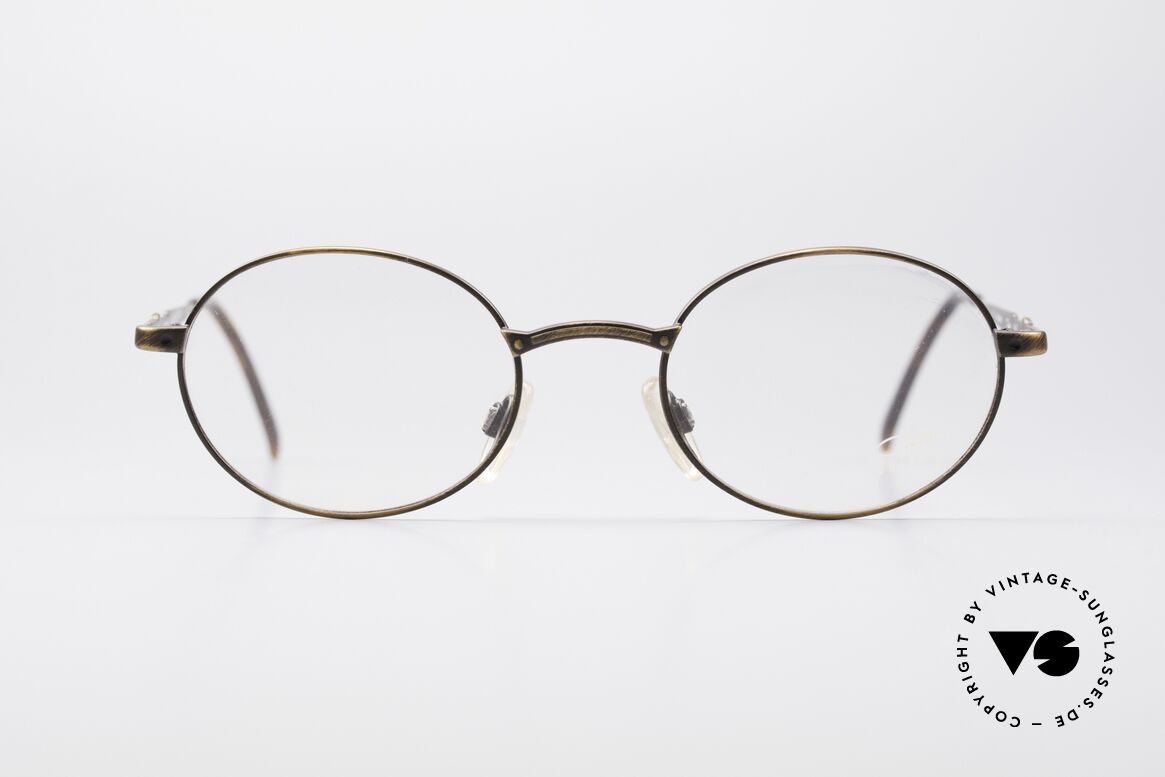Cazal 1114 - Point 2 Oval Vintage Eyeglass Frame, vintage glasses of the Cazal 'Point 2' series from 1999, Made for Men and Women