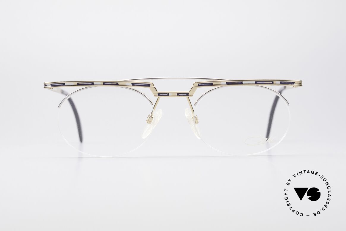 Cazal 758 Original 90s No Retro Glasses, interesting Cazal vintage eyeglasses-frame from 1997/98, Made for Men and Women