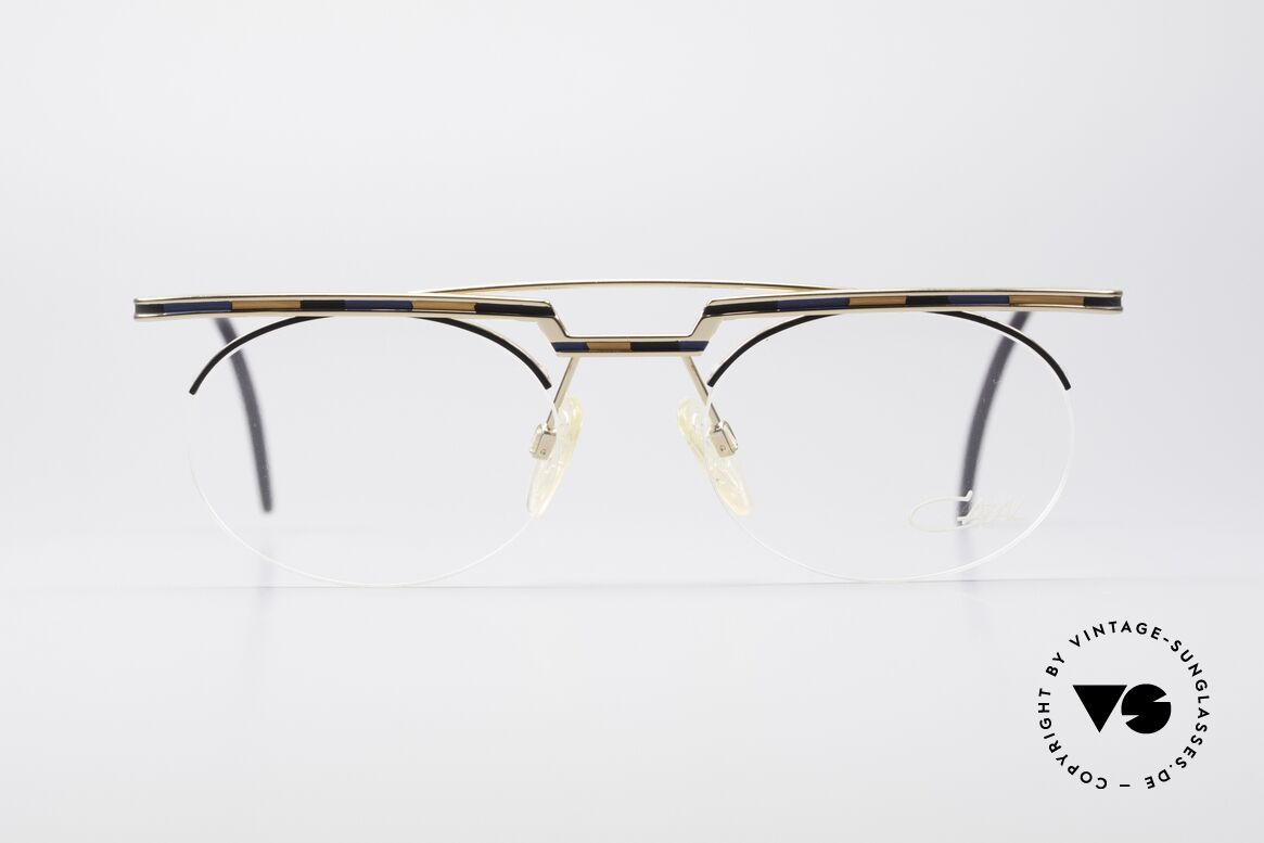 Cazal 758 Original 90s Vintage Eyeglasses, interesting Cazal vintage eyeglasses-frame from 1997/98, Made for Men and Women